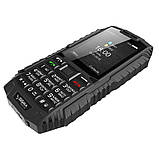 Телефон протиударний водонепроникний кнопочний на 2 сім карти Sigma X-treme DT68 чорний, фото 6