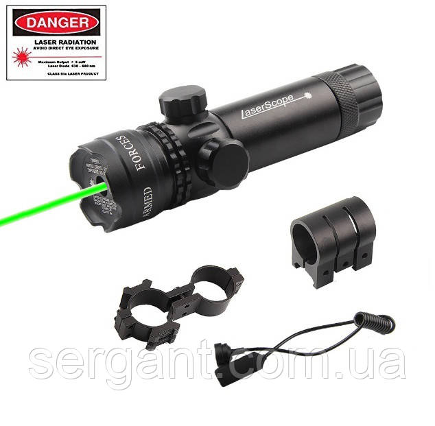 Лазерний ЛЦВ JG-016 зелений промінь, фото 1