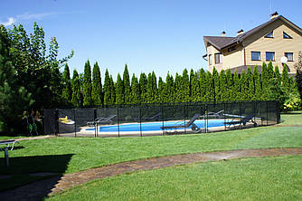Огородження для басейну