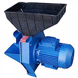 Зернодробарка Эликор - 1 кормоподрібнювач зерна і коренеплодів Український двигун, фото 2