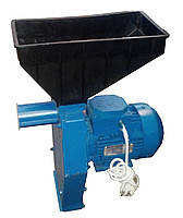 Зернодробілка Елікор-3 — кормоподрібнювач зерна та качанів кукурудзи з українським двигуном