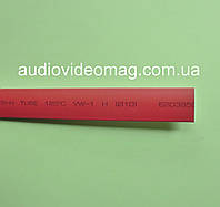 Термоусадочная трубка (2:1) - 10.0/5.0 мм, 1 метр, красная