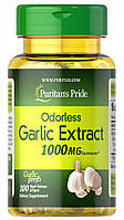 Часник в капсулах, Garlic 1000 mg, Puritan's Pride, 100 капсул