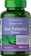 Со Пальметто экстракт, Saw Palmetto, Puritan's Pride, 250 мг, 180 капсул