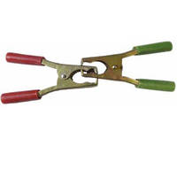 Затискач електричний крокодил 100А L125 мм