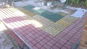 Форма для садової доріжки Hormusend 60x40 см Старе місто, фото 3
