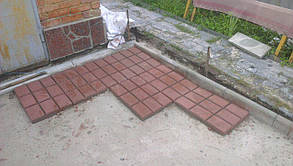 Форма для садової доріжки Hormusend 60x40 см Старе місто, фото 4