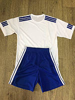 Форма футбольна юніорська (біло-синя, р. 40)