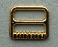Регулятор бельевой для бретели Z-4, золото метал 12 мм