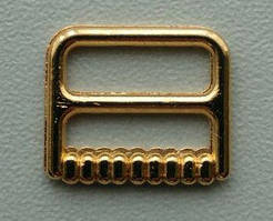 Регулятор білизняний для бретелі Z-4, золото метал 12 мм