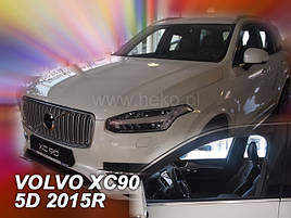 Дефлектори вікон (вітровики) VOLVO XC 90 2015-> (Heko)