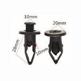 Кліпса кріплення ущільнювача Honda Accord, Inspire, Legend, NSX, Odyssey, Shuttle (від.10 мм), фото 3