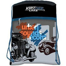 Мішок для взуття зі змійкою JO-15251 "Ретро Авто" 42x32,5см