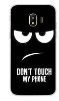 Оригінальний чохол накладка для Samsung J2 2018 Galaxy J250 з картинкою Очі
