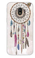 Оригінальний чохол накладка для Samsung J2 2018 Galaxy J250 з картинкою Ловець снів з метеликом