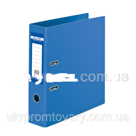 Папка-реєстратор А4 Buromax 70мм PVC СВ. синя BM.3001-30, фото 1