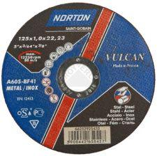 Круг відрізний Norton Vulcan Ø 125 x 1.0 x 22.23