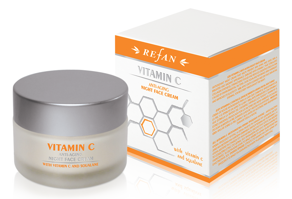 Ночной крем для лица против старения кожи "ВИТАМИН С", 30 мл: продажа ...