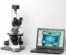 Біологічний мікроскоп MCX100 CROCUS З можливістю підключення до персонального комп'ютера