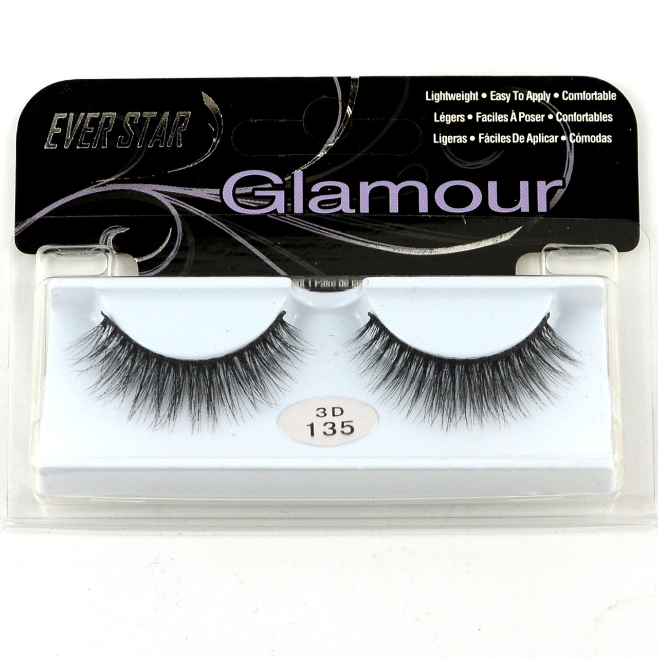 Накладные ресницы Glamour 135