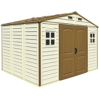 Сарай пластиковий WoodSide слонова кістка 325x240x230 см (DURAMAX TM)