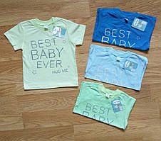 Футболка на хлопчика (на ріст 86 см) Україна Салатовий