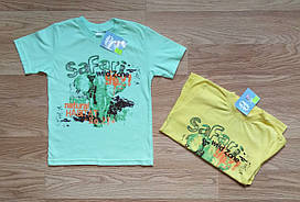 Футболка на хлопчика на ріст 104 см) Україна Жовтий