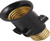 Патрон з 2-ма розетками (злодійка) Е27 ST 2182