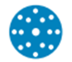 Диск абразивний H835 Ø 150мм, 15 отв. P60, фото 1