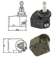 Корректор фары для Audi, Mercedes, Opel, Porsche, Volkswagen, Skoda (DEPO)