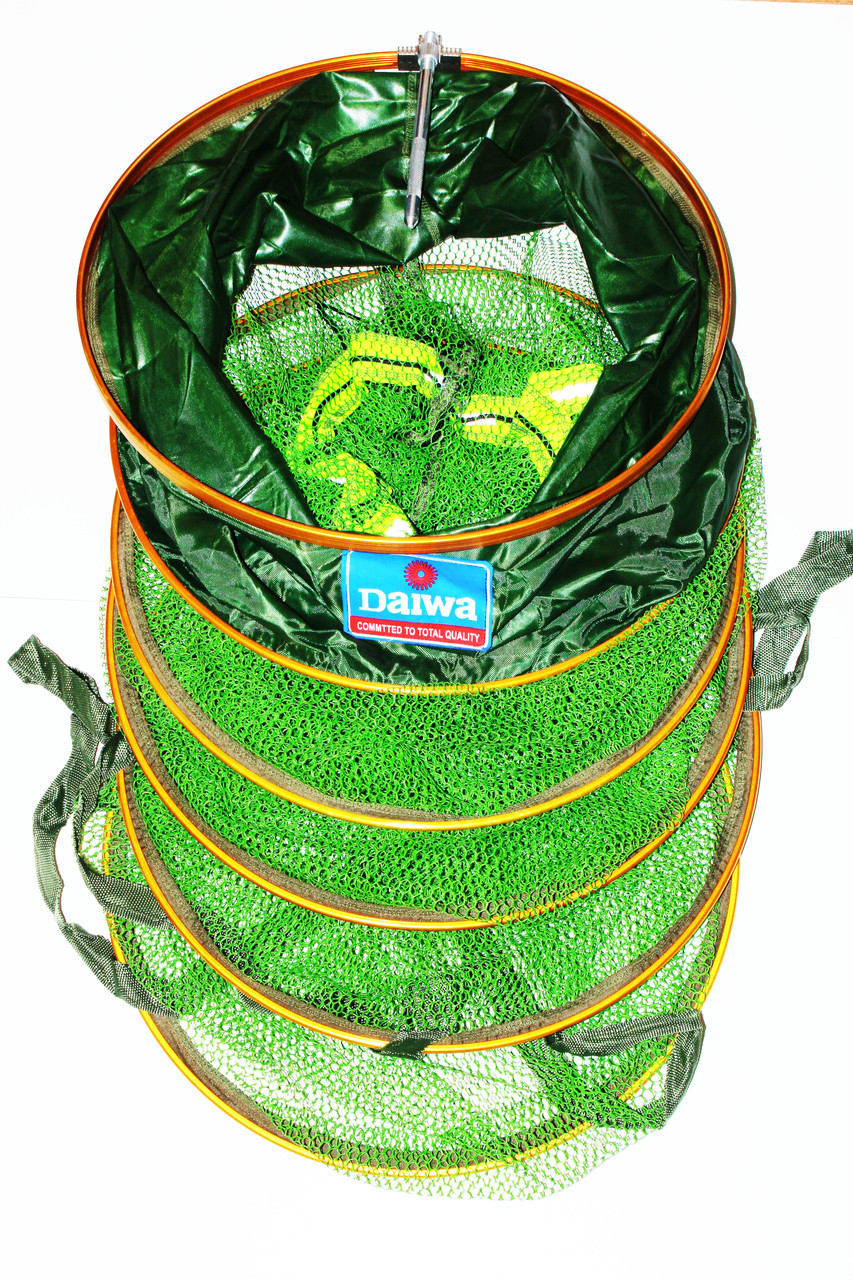 Садок рибальський Daiwa (карповий) прогумований — 2.4 м.