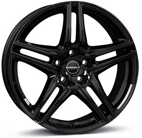 Диски Borbet XR колір Black Glossy