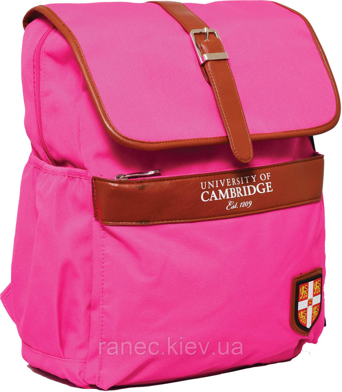 552970 підлітковий Рюкзак CA071 Cambridge, рожевий, 29*13*35.5 см YES