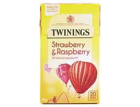 Чай Twinings Infusions Strawberry&Raspberry, 40 г