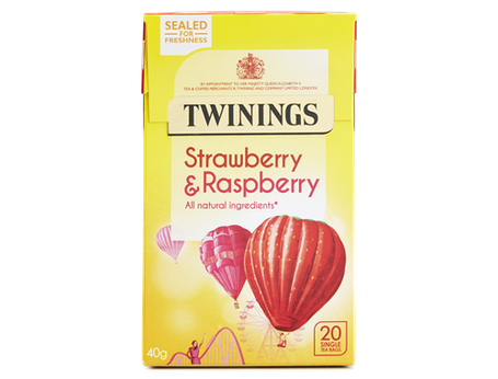 Чай Twinings Infusions Strawberry&Raspberry, 40 г, фото 2