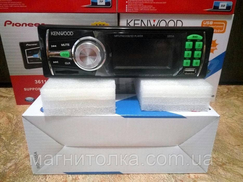 Автомагнитола Kenwood 1056 USB+SD+FM+AUX новая автомагнітола в авто КЕНВУД - фото 2 - id-p445348071