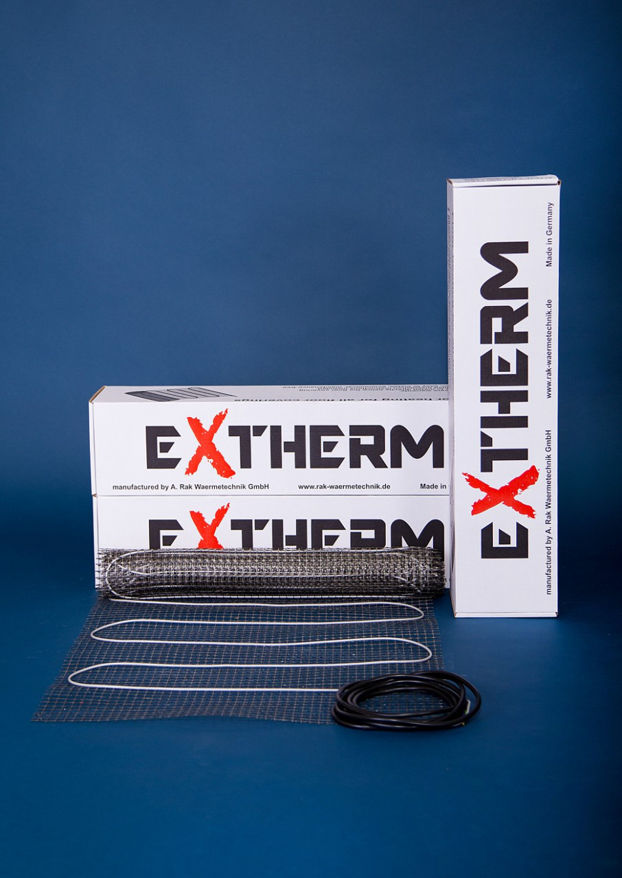 Extherm ET ECO 450-180 (4,5м2) мат плитку, алюм. екран, товщина 3мм