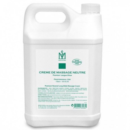 Крем для масажу нейтральний Преміум Екстремально тривалого ковзання , 5 л