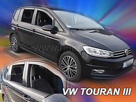 Дефлектори вікон (вітровики) VW Touran 2015 -> 5D 4шт (Heko)