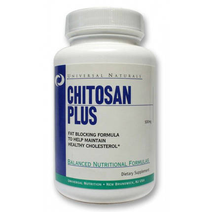 Chitosan Plus Universal Nutrition 60 caps, фото 1