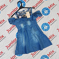 Джинсовое детское платье для девочек оптом ANS