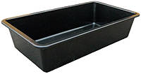 Таз (корито) пластиковий 65 літрів прямокутний 2-й сорт 89*51*20 см (Юнипласт)