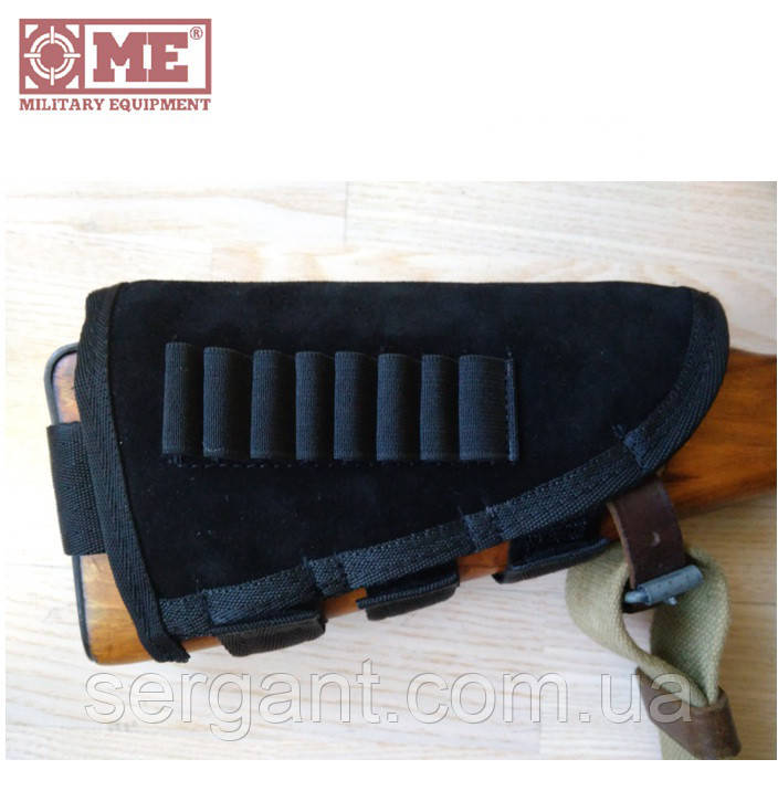 Щока (підщічник) з патронташем на 7 патронів 7.62х54 для приклада Мосіна, фото 1