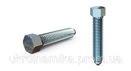 Настановний гвинт з шестигранною головкою ГОСТ 1481-93, фото 2