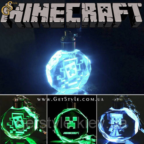 Світний брелок Minecraft — "Shining Minecraft", фото 1