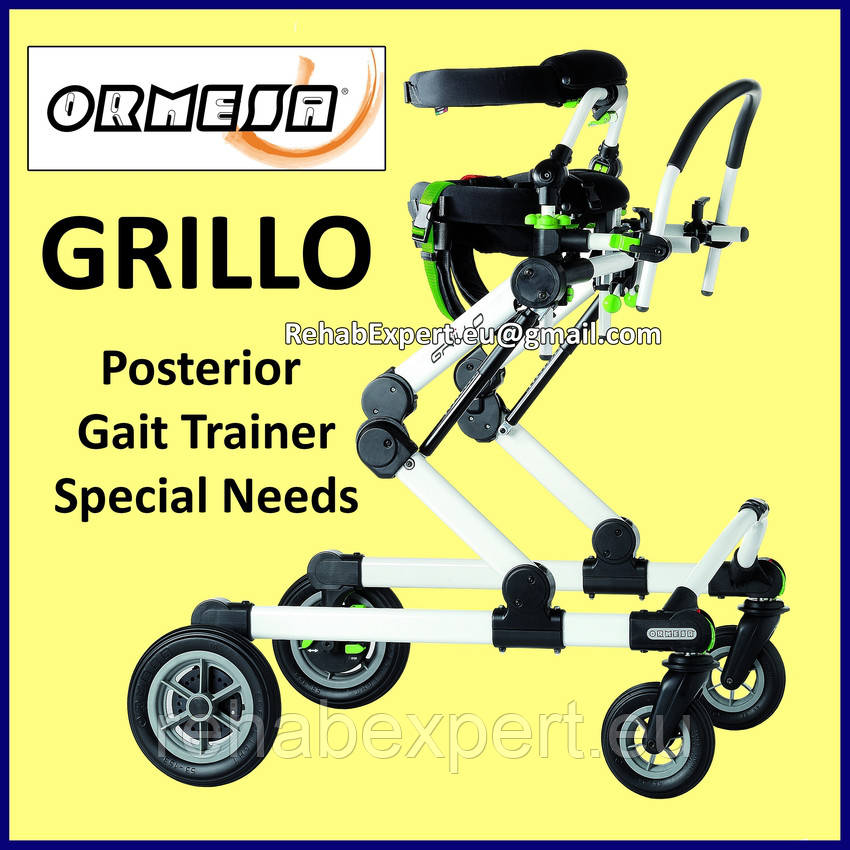 Динамічний вертикалізатор для дітей з дцп Ormesa Grillo Posterior Gait Trainer Kids