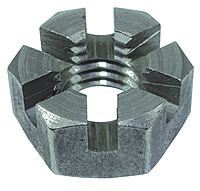 Гайка корончатая М14 нержавіюча DIN935, сталь А2, А4, фото 2