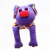 Собака подушка валик 50/90 см, фото 3