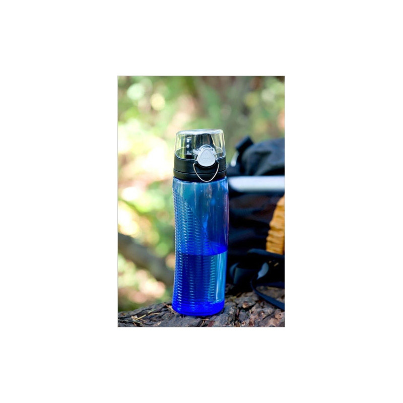 Бутылка для воды 0.71л со счётчиком Thermos Hydration Water Bottle with Meter Blue 320012 - фото 2 - id-p688028116