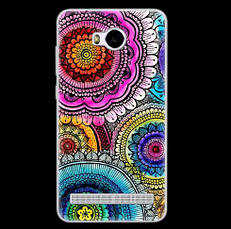 Силіконовий чохол на Huawei Y3ii з малюнком півонії, фото 4